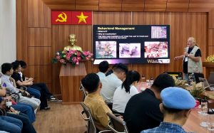 Presenting for VZA members in Vietnam