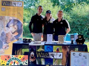 Wild Welfare stand at Keeperfest 2024.