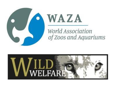 Wild Welfare and WAZA logos