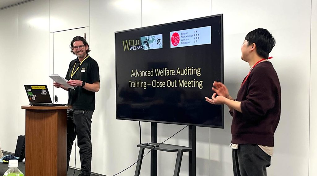 Advanced Welfare Auditing Training - Director Simon Marsh Closing out the meeting